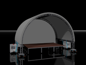 Tunnelbühne 8x5